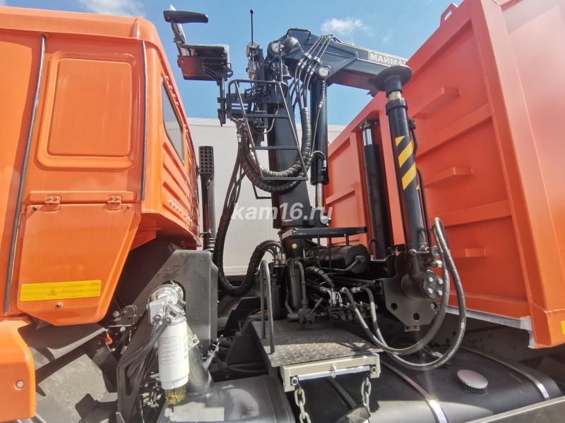 Ломовоз КАМАЗ 65115 Е-5 с ГМУ МАЙМАН 110M/ ГМУ VPL 100-76M