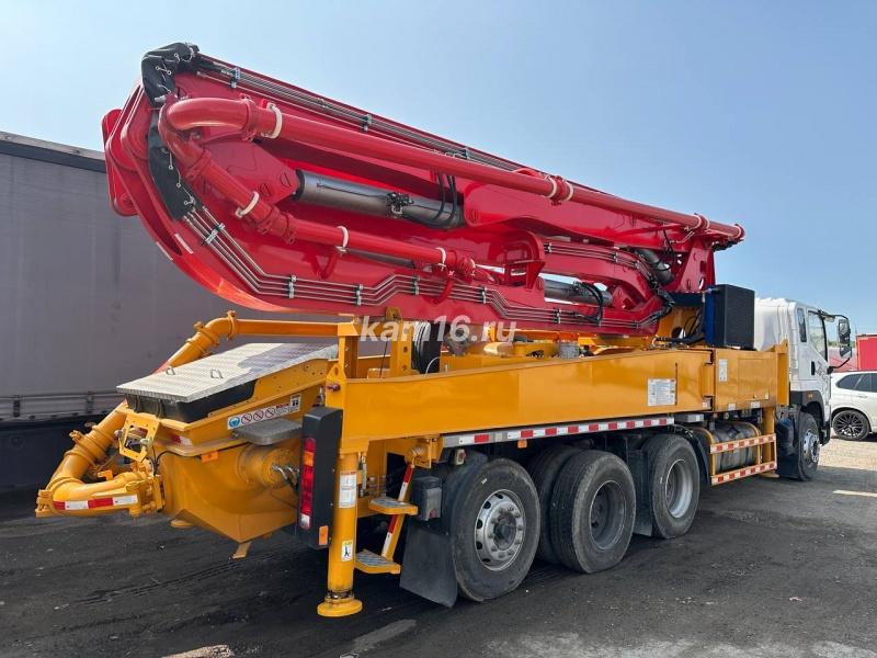 Автобетононасос на Шасси FAW JK6 8х4 c установкой JIUHE JHZ5290THB-38